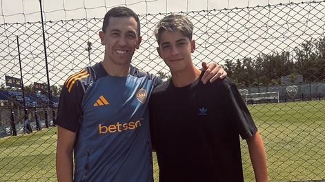 Los Andes | Agustin Marchesin firmo su contrato y tuvo su primer entrenamiento bajo las ordenes de Fernando Gago. / Gentileza.