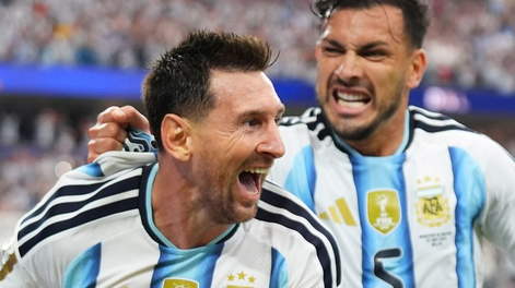 Lionel Messi amo y señor de la historia del fútbol argentino. El mejor jugador de la historia.&nbsp;