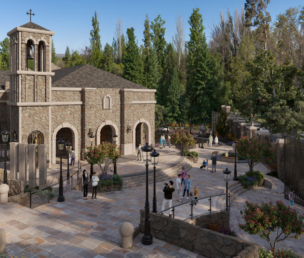Photos: This is how the construction of the first chapel is progressing