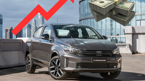 La suba del dólar impactó en los precios de los autos.