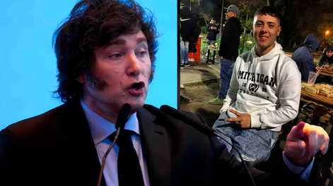 Javier MIlei creó la condecoración Al Valor del Ciudadano y el primer distinguido es el delivery asesinado en Moreno.