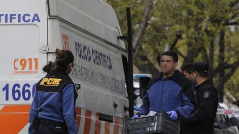 Policía Científica - Archivo Los Andes
