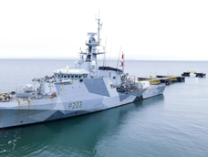 Tierra del Fuego denunció una provocación británica tras el paso de un buque militar por el Mar Argentino
