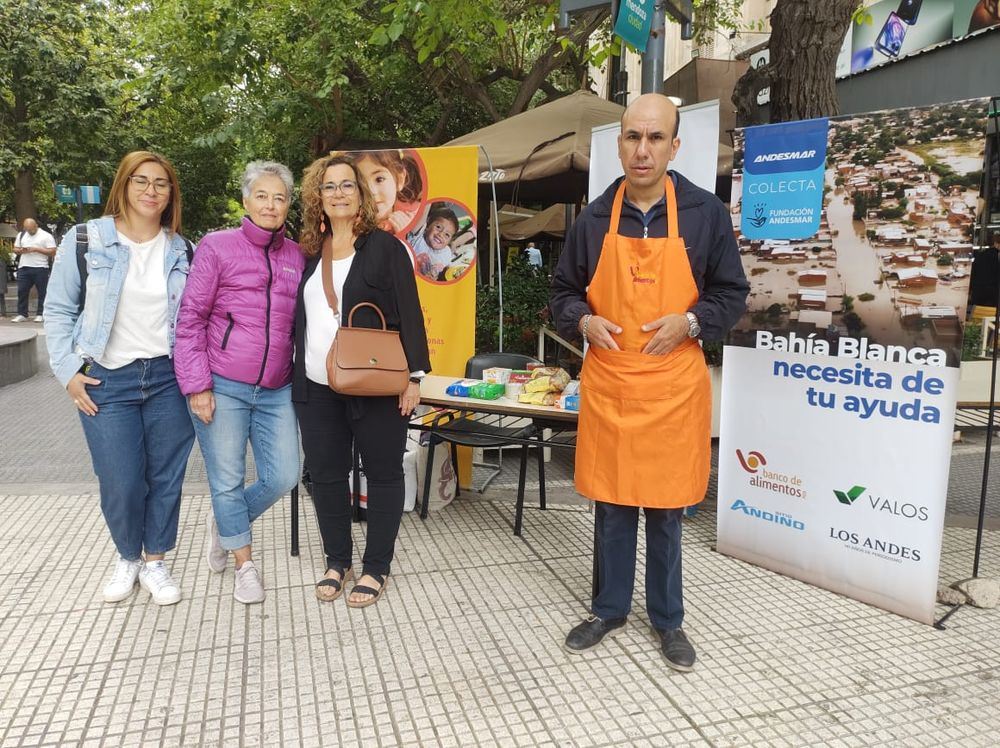 Colecta solidaria para las víctimas del temporal en Bahía Blanca
