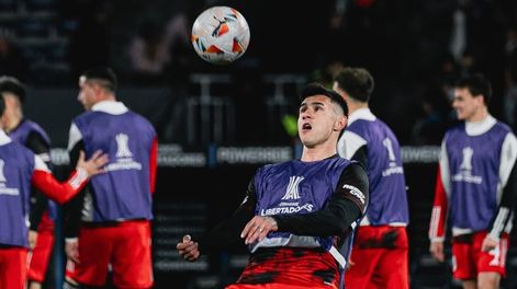Adam Bareiro, delantero Paraguayo de River