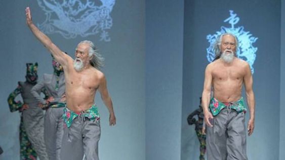 Capo total, conocé a este modelo de 79 años