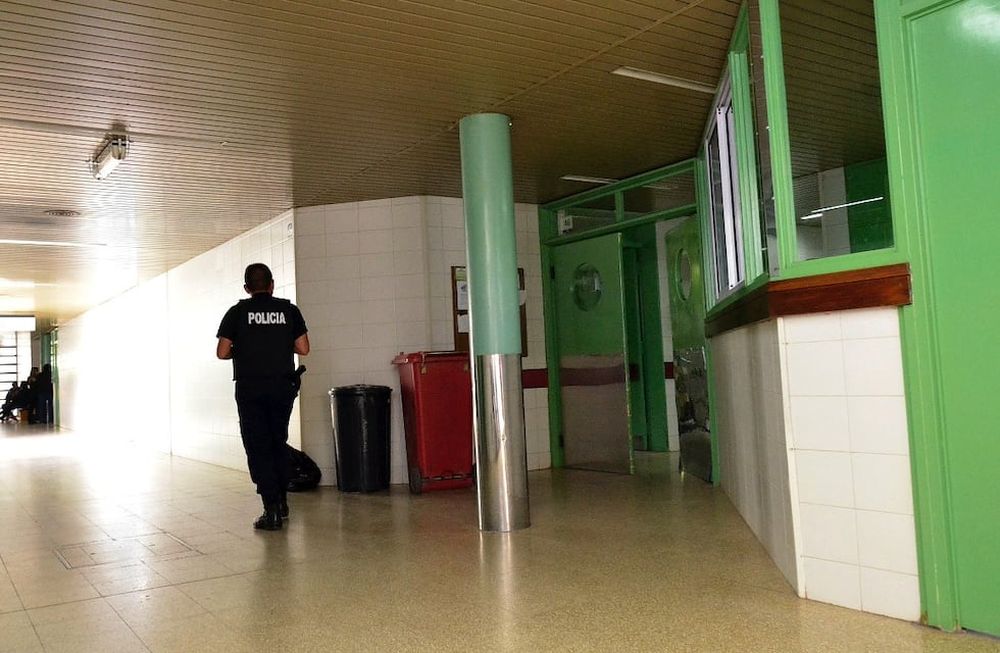 El herido fue internado en el  hospital Perrupato