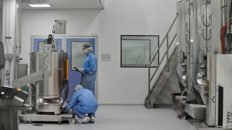 La moderna sede mAbxience, el laboratorio que producirá en el país la sustancia activa de la vacuna de Oxford.