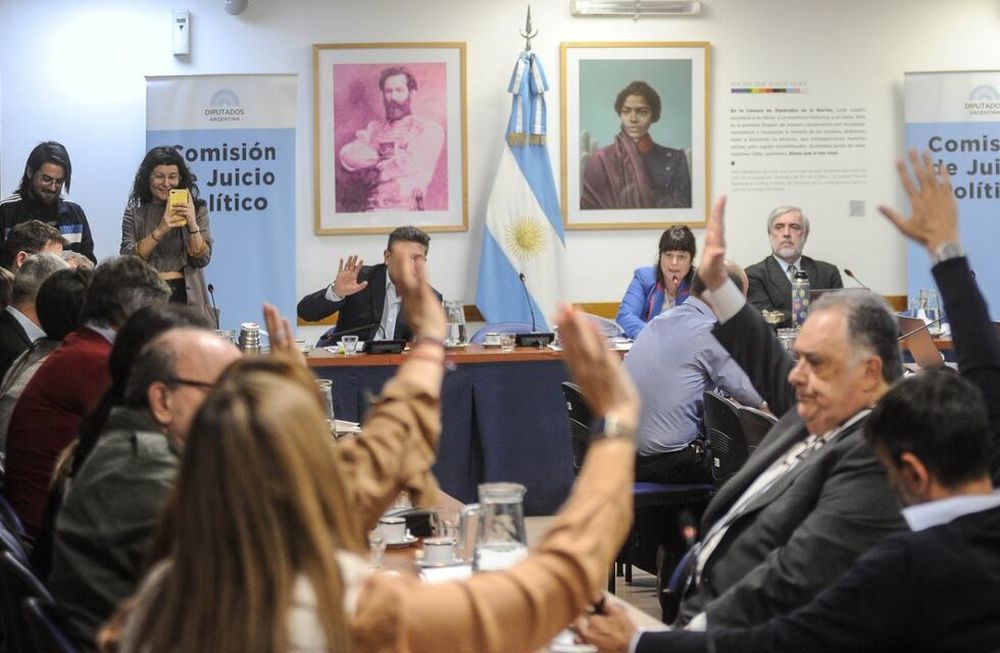 El oficialismo aprobó avanzar con los cargos contra los cuatro jueces de la Corte Suprema (Foto: Federico López Claro)