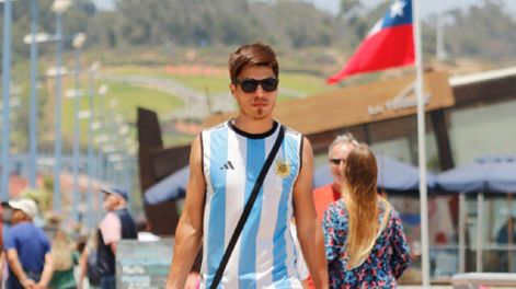 Argentino en Reñaca, Chile&nbsp;