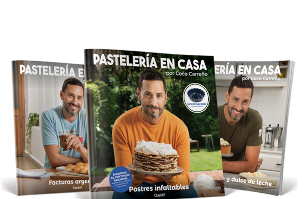 Esta semana, buscá las entregas 2 y 3 de “Pastelería en casa con Coco Carreño” en Tienda Los Andes
