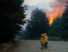 Incendios en El Bolsón / Foto: Marcelo Martinez / Patagonia.