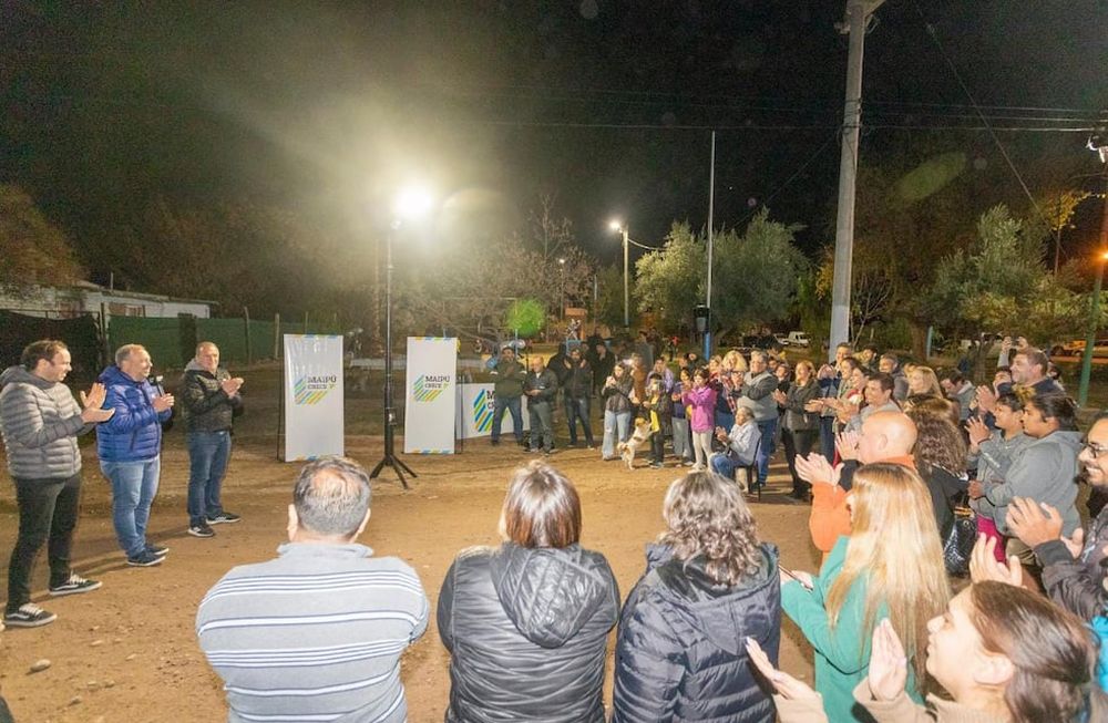 Maipú crece en su plan de reconversión lumínica