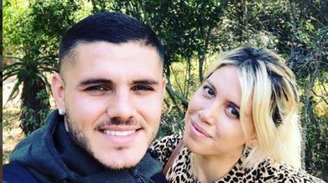 Icardi levantó temperatura en Instagram con una foto de Wanda Nara desnuda
