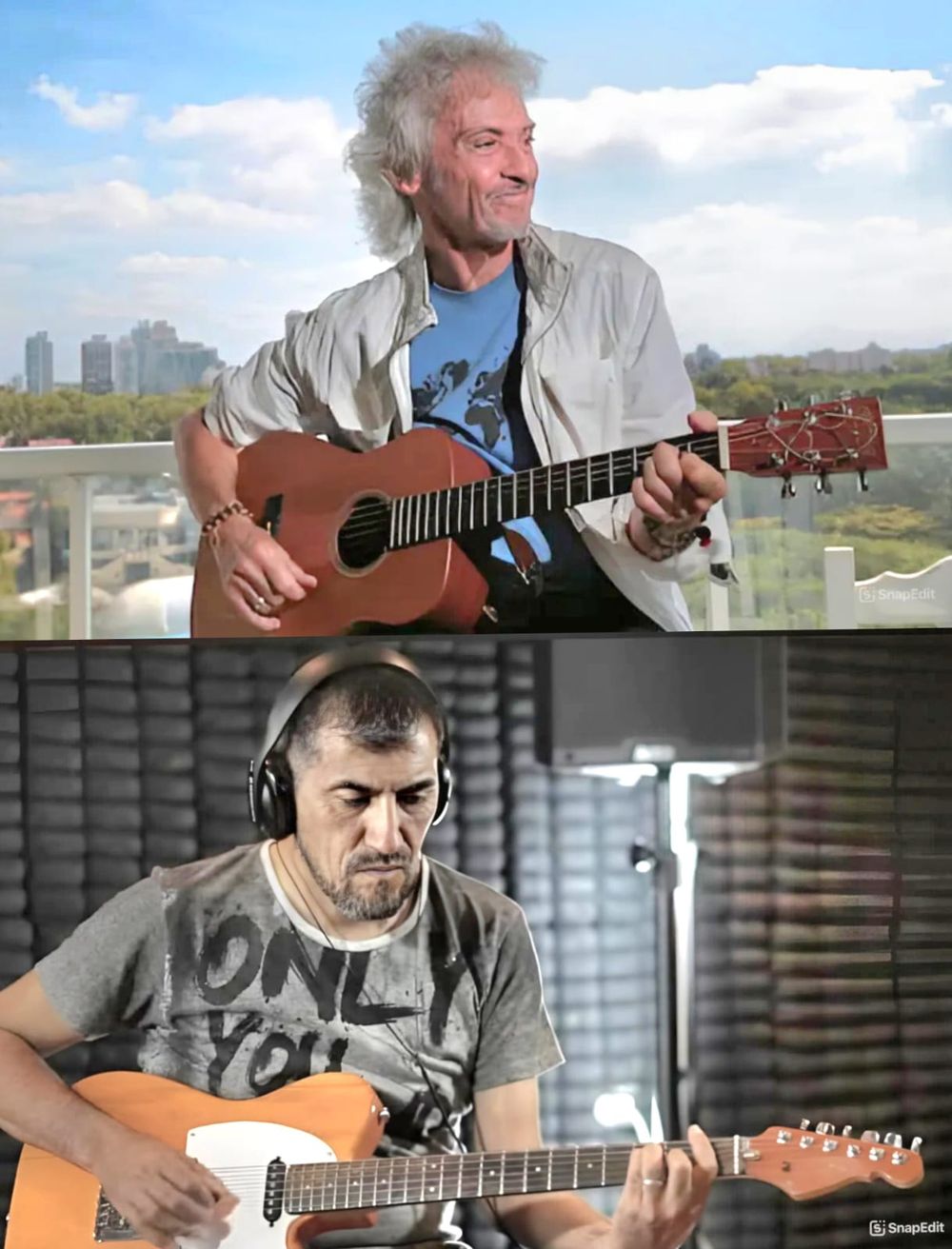 Raúl Porcheto y Rulo Fernández