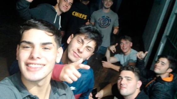 Entre risas: la selfie que se tomaron los rugbiers después de matar a Fernando en Gesell