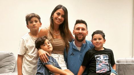 Lionel Messi compartió un conmovedor mensaje por Año Nuevo y varias fotos junto a su familia. Foto: Instagram Leo Messi