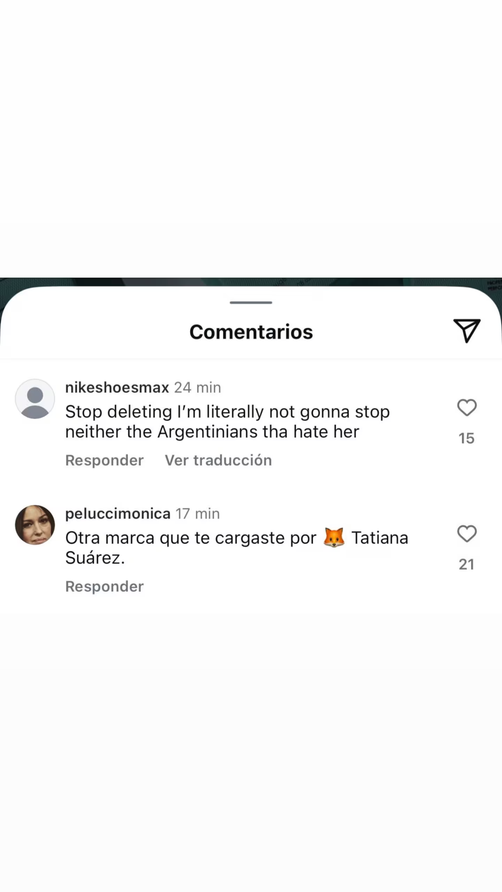 Los comentarios negativos hacia la China Suárez.