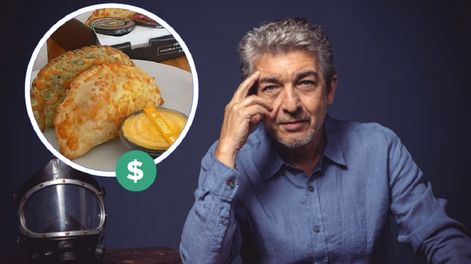 Dónde cuesta $48.000 la docena de empanadas, según Ricardo Darín