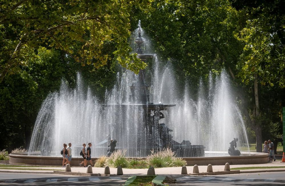 Calor en Mendoza.Foto: Ignacio Blanco / Los Andes