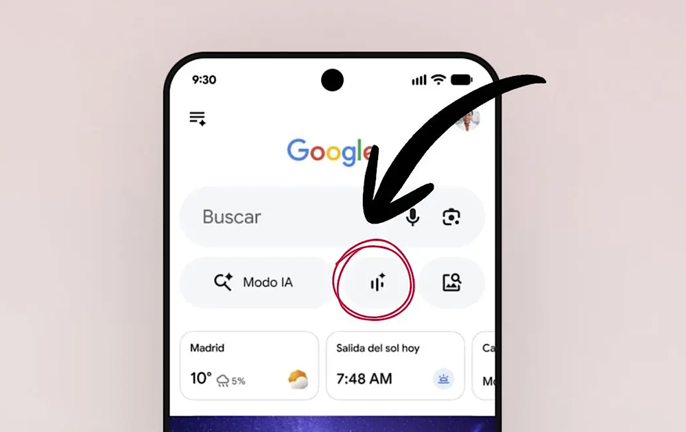 Search Live llega a Argentina y se puede habilitar entrando a la app de Google tanto en iOS como en Android.