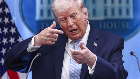 El presidente estadounidense Donald Trump