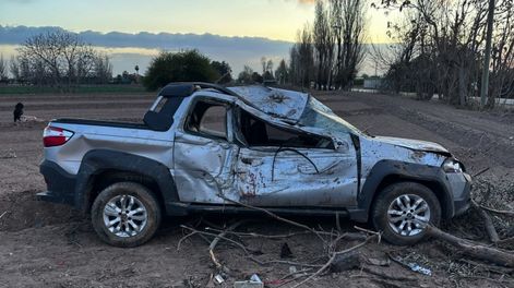 El accidente ocurrió en Isidro Maza y Las Piedritas (Maipú).