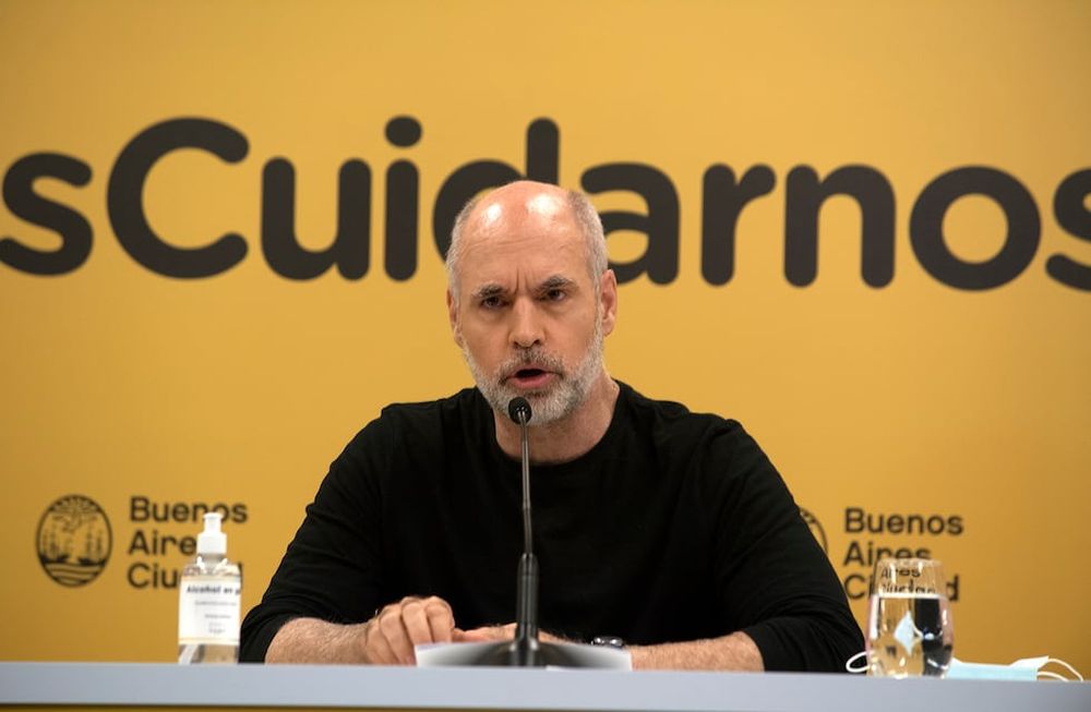 Horacio Rodríguez Larreta, jefe de Gobierno de la Ciudad Autónoma de Buenos Aires.