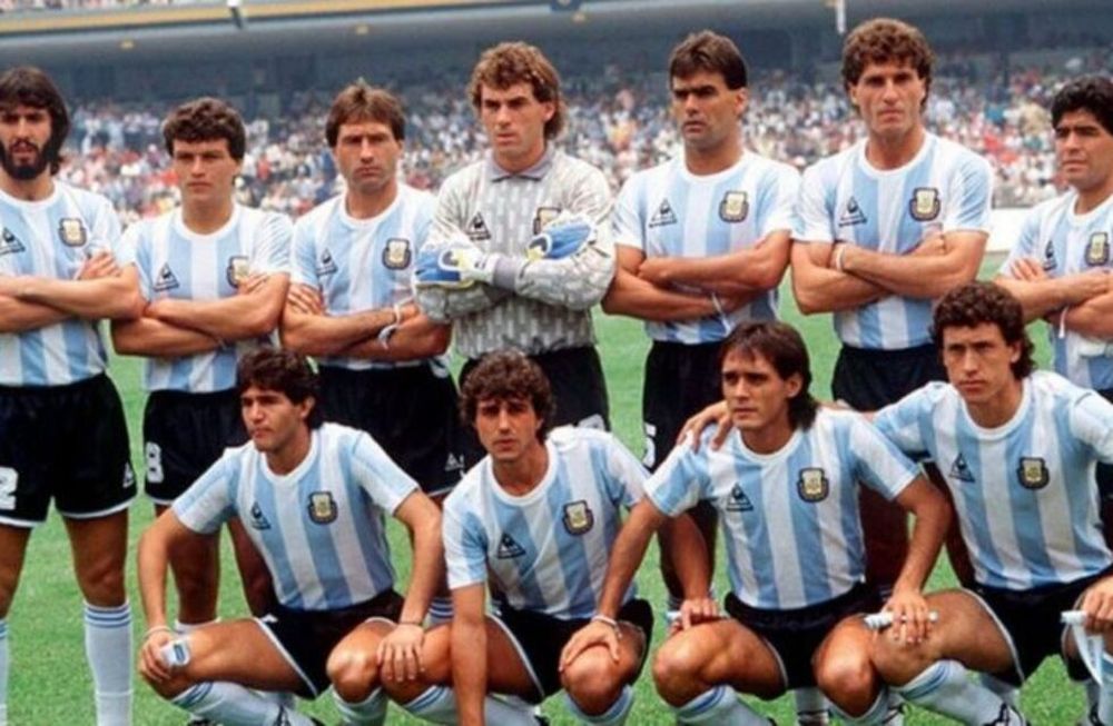 La Selección Argentina campeona del mundo en México 1986. / Gentileza
