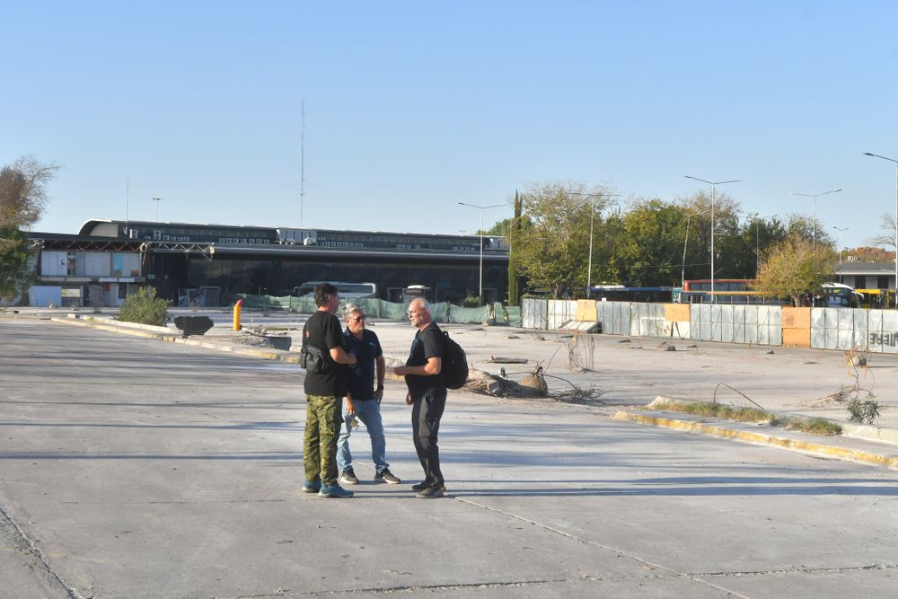 Se esperan intervenciones futuras en calle Alberdi, con trabajos a media calzada para evitar cortes totales. | Foto: Los Andes