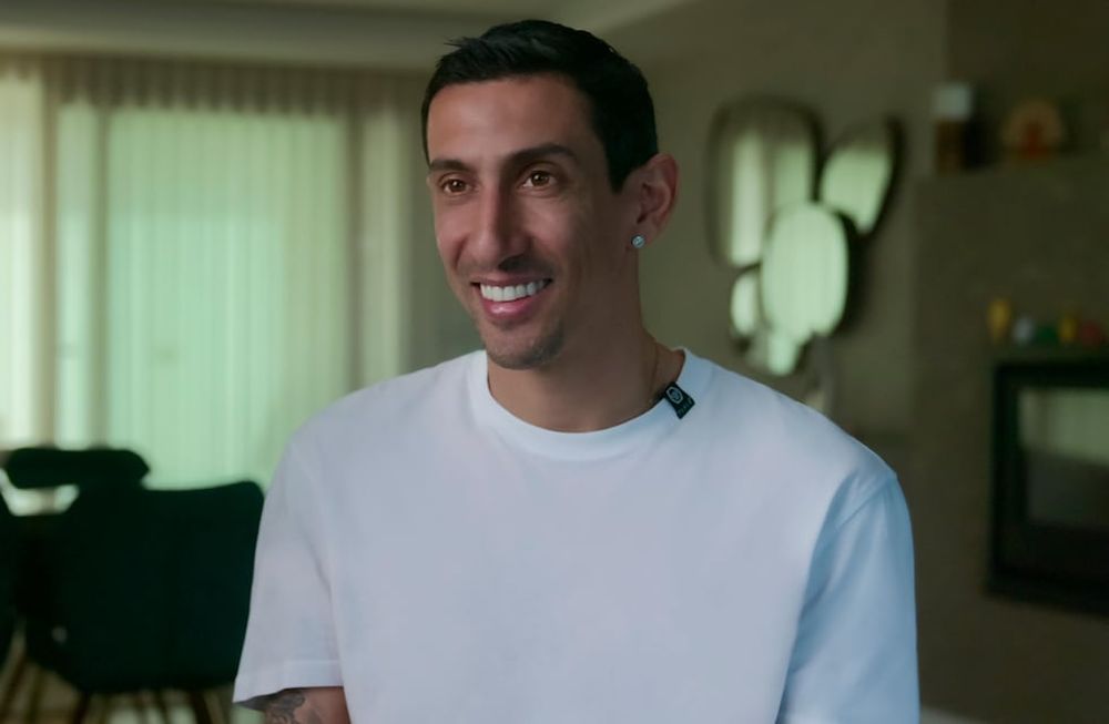Romper La Pared. Ángel Di María in Romper La Pared. Cr. Courtesy of Netflix / ©2024