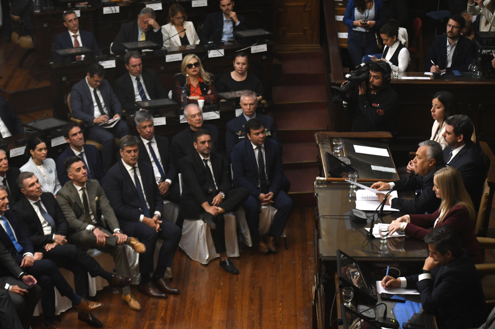 Cornejo en la Asamblea Legislativa.Ramiro G&oacute;mez - Los Andes