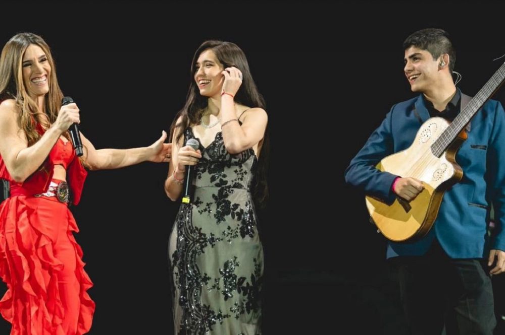 Soledad Pastorutti invitó a Milagros Amud y Jaime Muñoz, exparticipantes de La Voz Argentina, a la Fiesta del Sol en San Juan