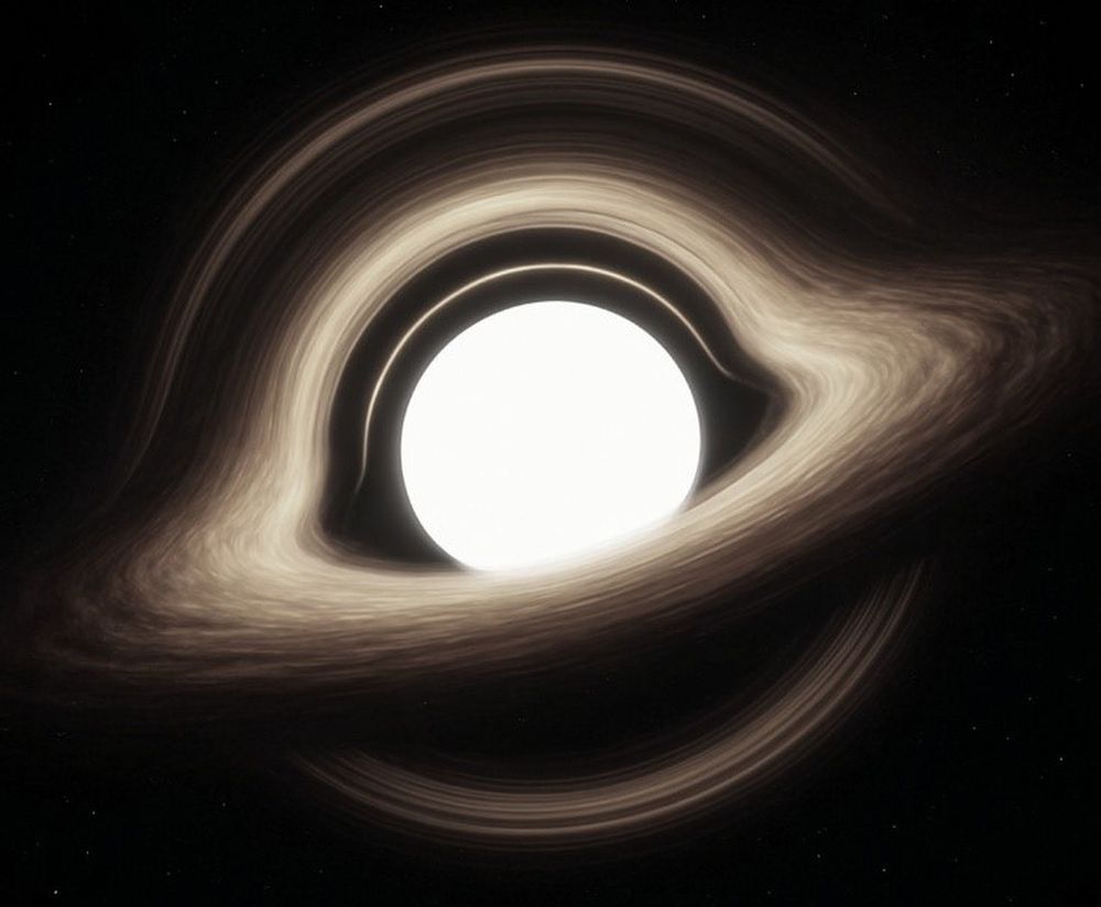  Naturaleza del tiempo. Ilustración de un agujero blanco, imagen generada por la inteligencia artificial.