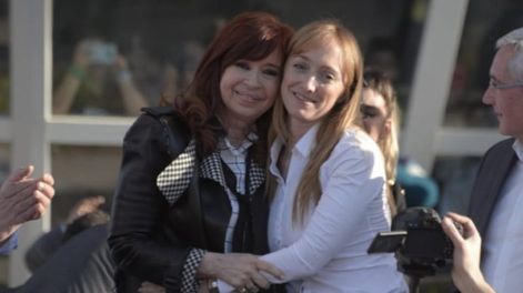Cristina Fernández y Anabel Fernández Sagasti.