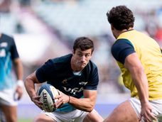 Rugby. Bautista Delguy uno de los referentes de Los Pumas de buen nivel ante Gales &nbsp;