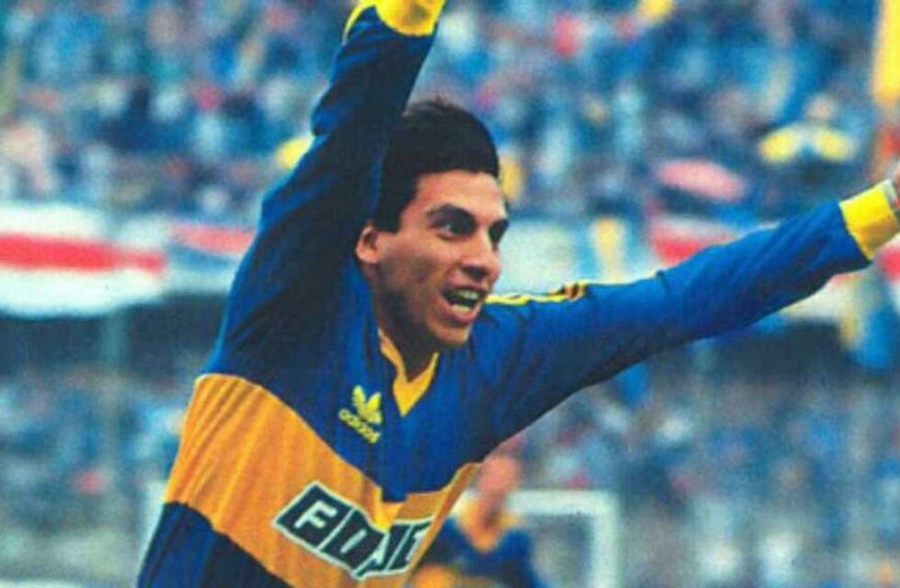Graciani brilló en Boca durante la década del 80. / archivo