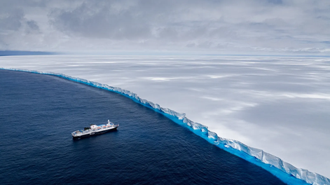 Alerta por el iceberg más grande del mundo