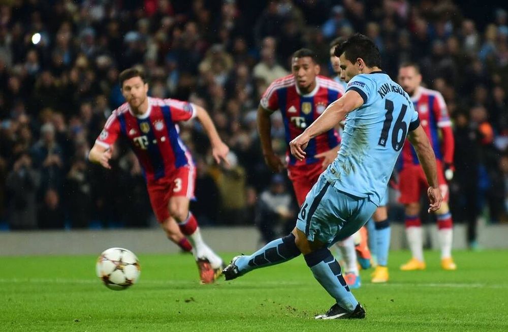 Agüero le dio aire al City