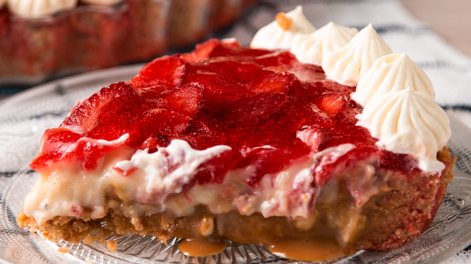Tarta de frutillas con dulce de leche: receta fácil, barata y ultra deliciosa