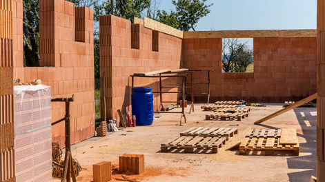 La venta de insumos para la construcción registró en enero una caída del 11,5%.
