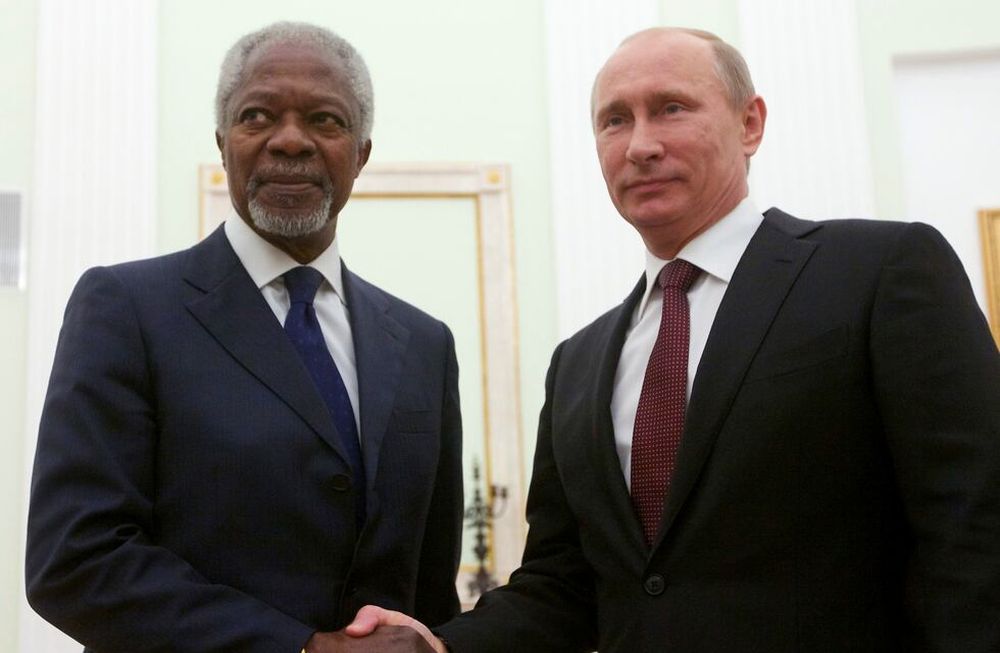 Falleció Kofi Annan, ex líder de la ONU y Nobel de la Paz