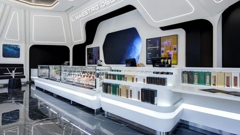 Parque Arauco: con estética futurista, abrió la primera heladería Luccianos en Chile