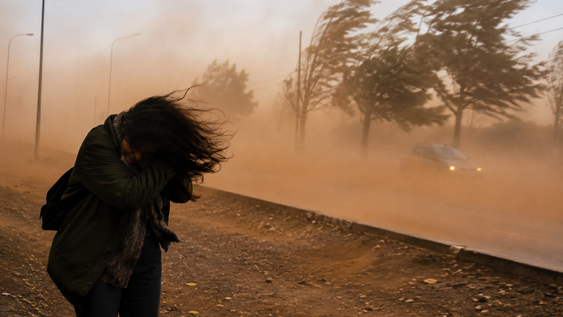 Estos serán los departamentos afectados por el viento.&nbsp;