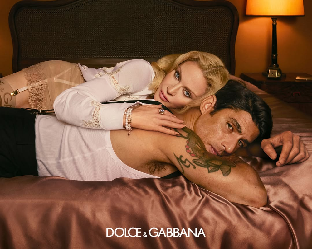 Madonna y Alberto Guerra, pura seducción para Dolce&Gabbana.
