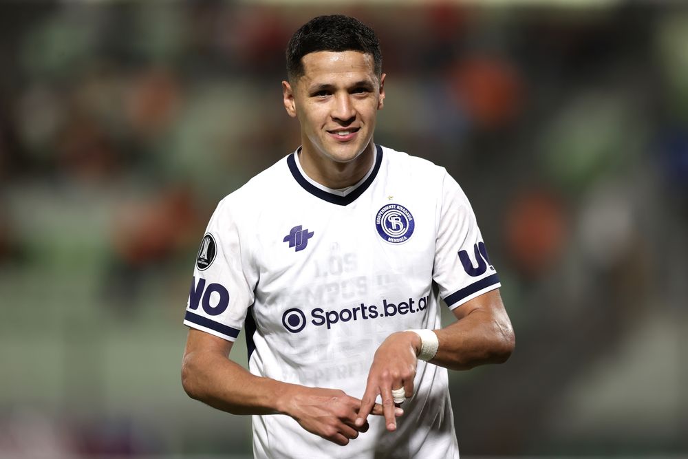 Independiente Rivadavia tiene en Alex Arce al goleador de la Copa Libertadores: lleva 8 festejos en cinco partidos.&nbsp;