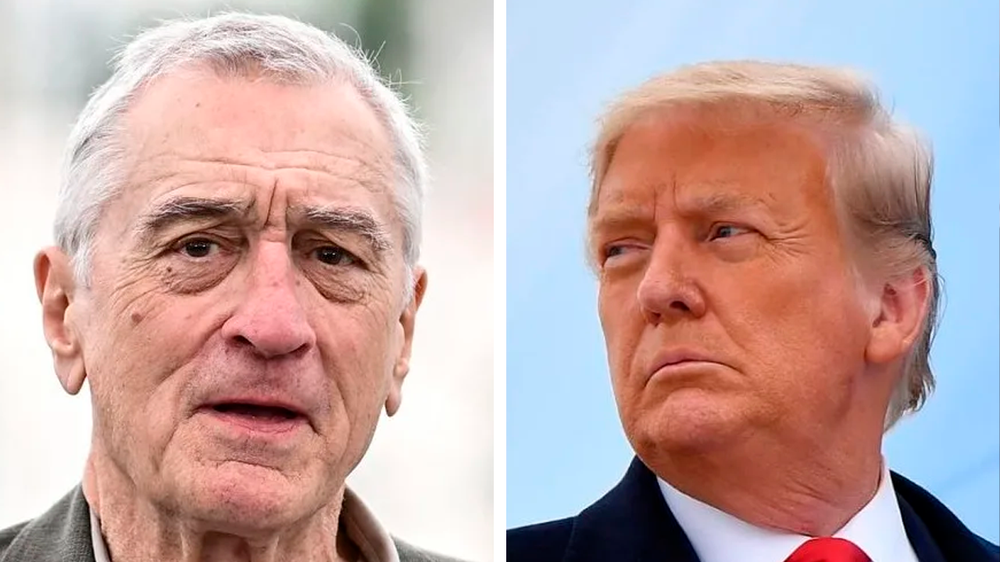 Nueva escalada entre Trump y De Niro: insultos en Truth Social y acusaciones cruzadas.