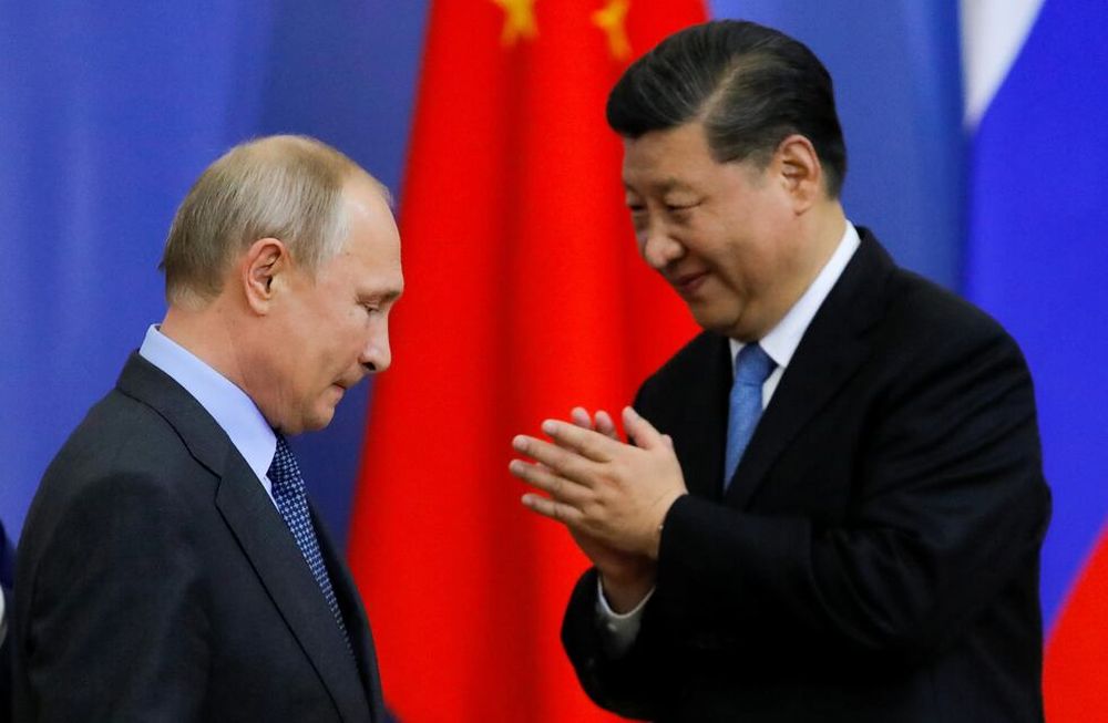 Los presidentes de Rusia y China, Vladimir Putin y Xi Jinping, respectivamente. Imagen de archivo.