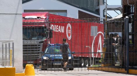 La empresa de correo Andreani. (Clarín)