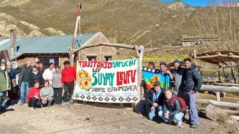 El 27 de enero el gobierno nacional reconoció la ocupación de dos comunidades mapuches en el sur de Mendoza